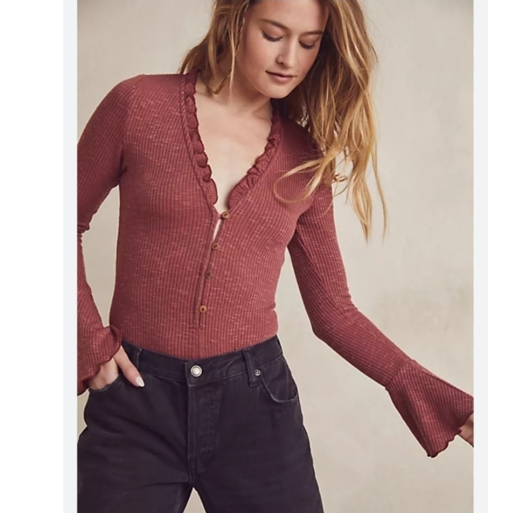 Free People Movement Jackie Bodysuit XS